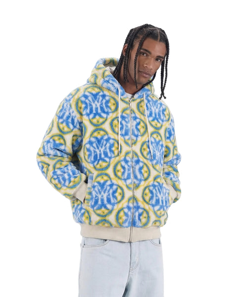 WATSON BRANDED CREAM PATTERN HOODED JACKET – All Star Elite