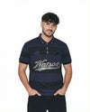 WATSON RUGBY POLO (BLACK/CHARCOAL)
