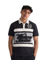 WATSON STUDIOS STAR EMBELLISHED POLO (GRAY)