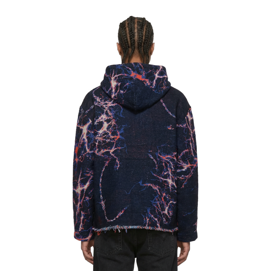 WATSON NEW YORK BARB WIRE TAPESTRY HOODIE