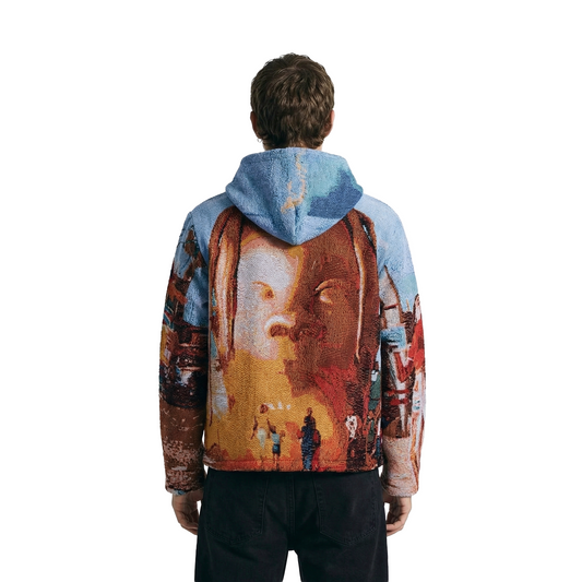 TRAVIS SCOTT ASTROWORLD TAPESTRY HOODIE