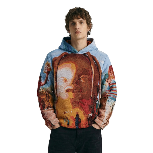 TRAVIS SCOTT ASTROWORLD TAPESTRY HOODIE