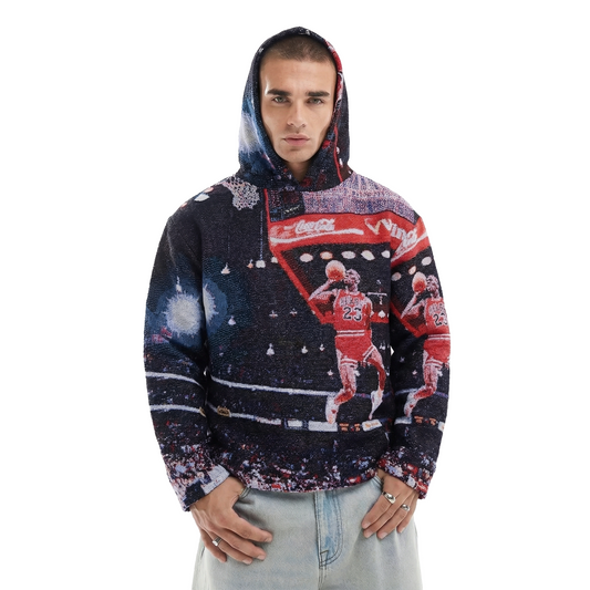 MICHAEL JORDAN DUNK TAPESTRY HOODIE
