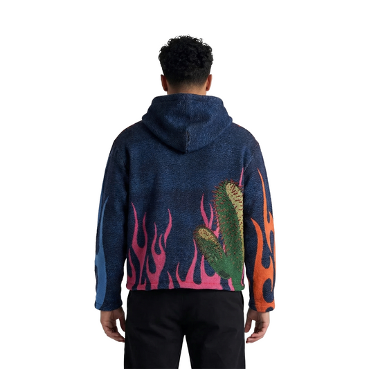 ASTROWORLD FLAMES TAPESTRY HOODIE