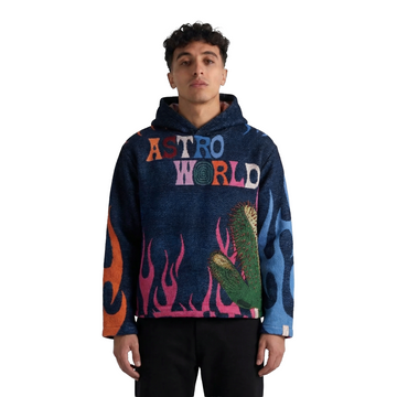 ASTROWORLD FLAMES TAPESTRY HOODIE