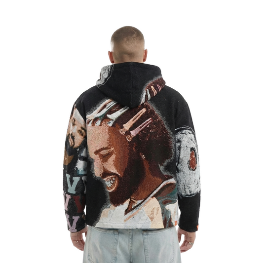 DRAKE CLIPS TAPESTRY HOODIE