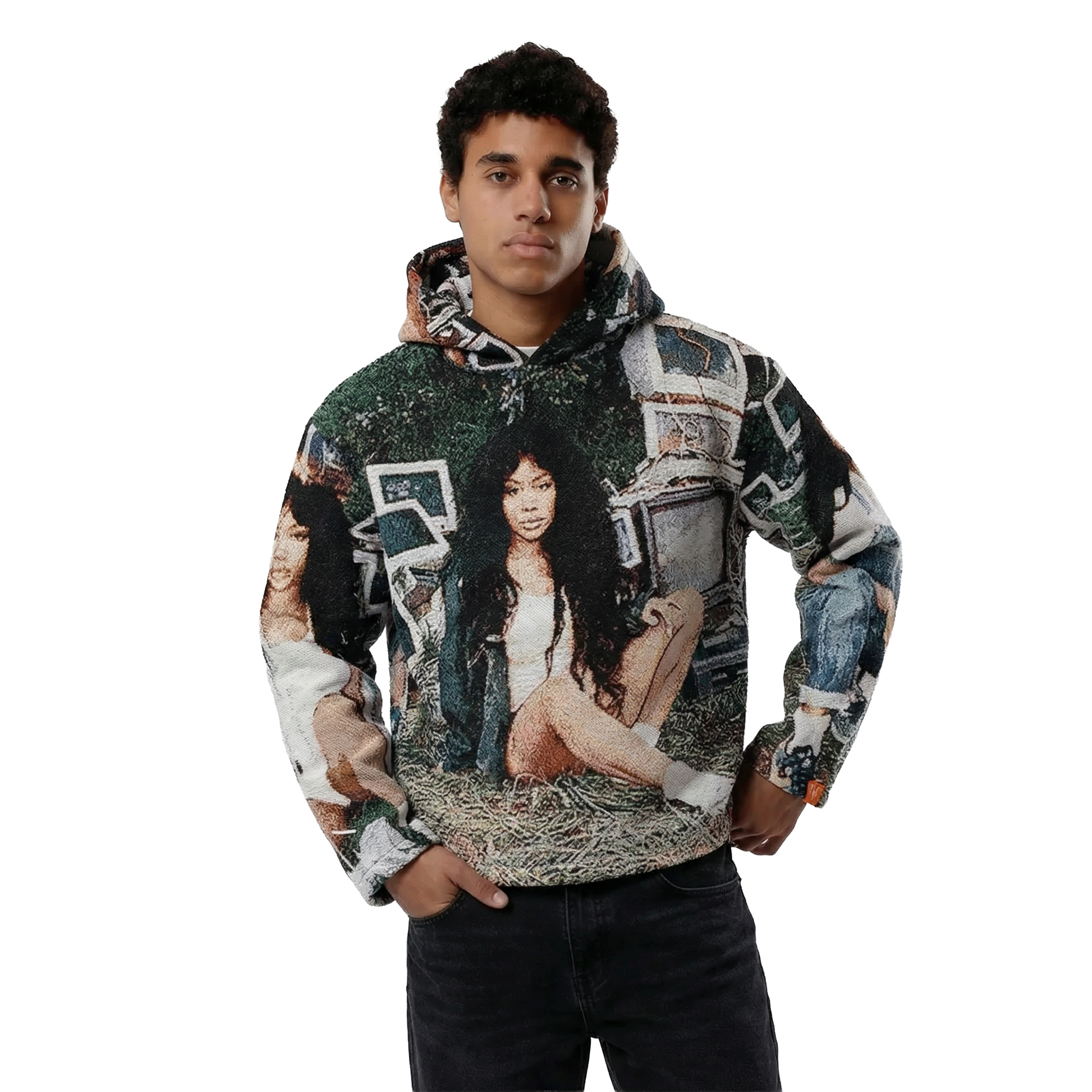 SZA CTRL TAPESTRY HOODIE – All Star Elite