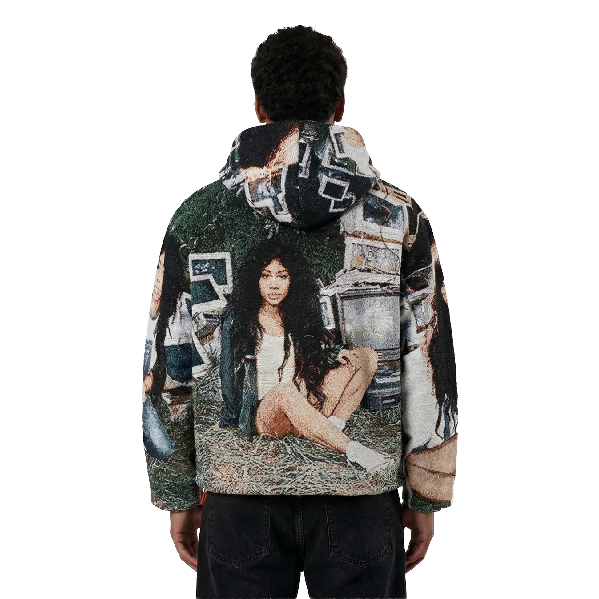 SZA CTRL TAPESTRY HOODIE – All Star Elite SZA CTRL TAPESTRY HOODIE – All Star Elite