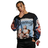 SERENITY CUTOUT TAPESTRY SWEATSHIRT