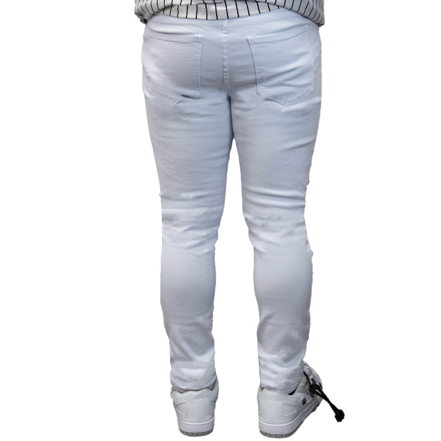 FASHION DENIM M5686T (WHITE)