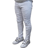 FASHION DENIM M5686T (WHITE)