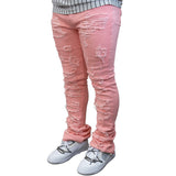 STACKED DENIM M5757T (PINK)