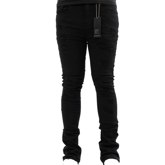 HOL STACKED DENIM (BLACK)