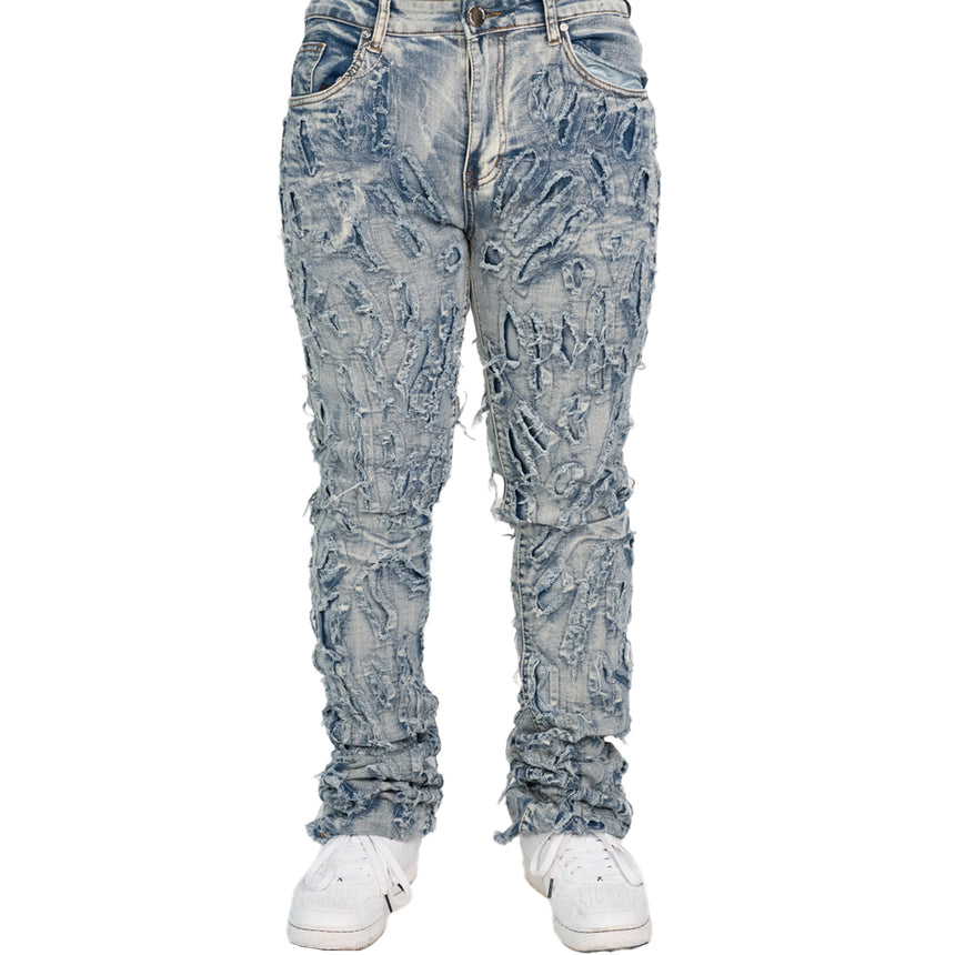 STACKED DENIM M5860D (BLUE WASH)