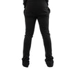 STACKED FLEECE PANTS (BLACK)