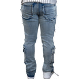 STACKED DENIM M5977D (BLUE WASH)