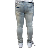 BASIC DENIM M8020D (BLEACH WASH)