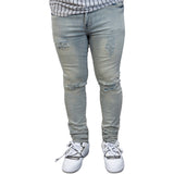 BASIC DENIM M8020D (BLEACH WASH)