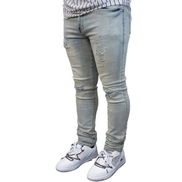 BASIC DENIM M8020D (BLEACH WASH)