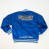 NIPSEY HUSSLE BOOGIE SATIN JACKET (BLUE)