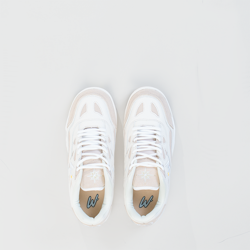 NORTH STAR SNEAKERS (CREAM)