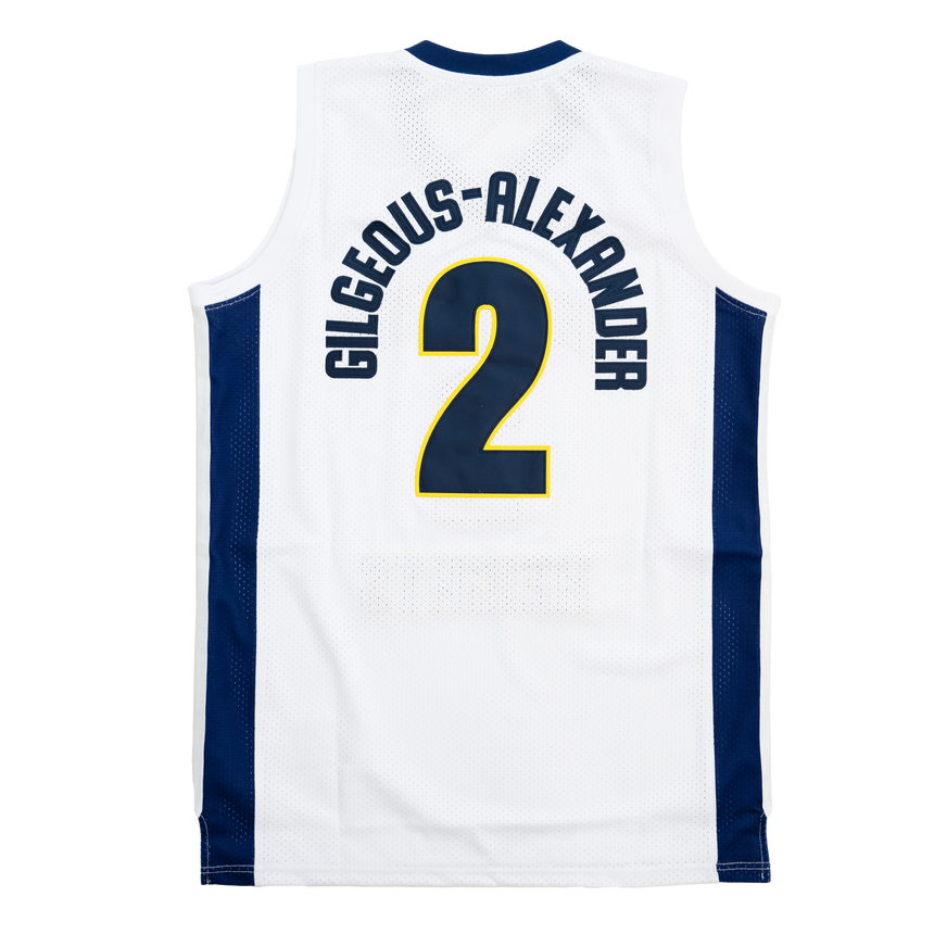 SHAI GILGEOUS ALEXANDER HIGH SCHOOL BASKETBALL JERSEY (WHITE)