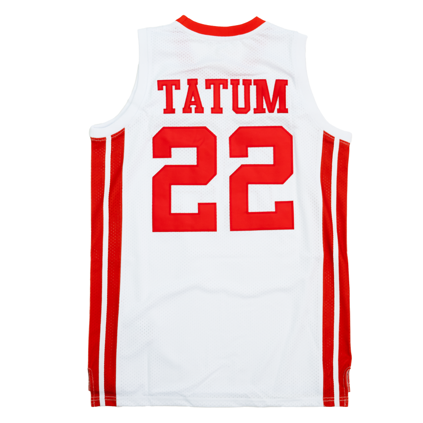 JAYSON TATUM CHAMINADE BASKETBALL JERSEY (WHITE)