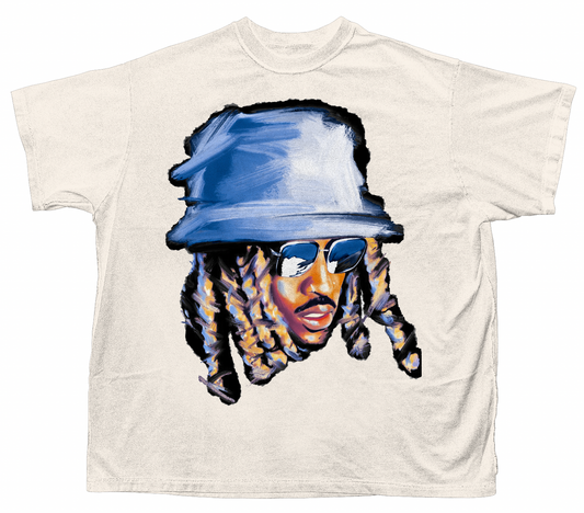 PAINTED FUTURE T-SHIRT (CREAM)
