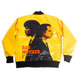 PULP FICTION BAD MOTHER SATIN JACKET YELLOW