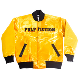 PULP FICTION BAD MOTHER SATIN JACKET YELLOW