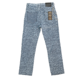 BLUE FRAYED WATSON DENIM