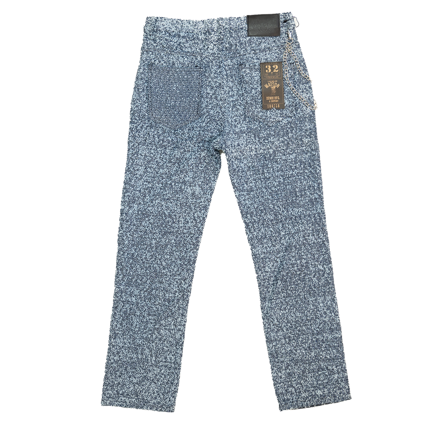 BLUE FRAYED WATSON DENIM