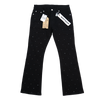 BLACK EMBELLISHED RHINESTONE CRYSTAL WATSON DENIM
