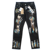BLACK PAINT SPLATTER WATSON DENIM