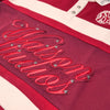 WATSON STUDIOS STAR EMBELLISHED POLO (MAROON)