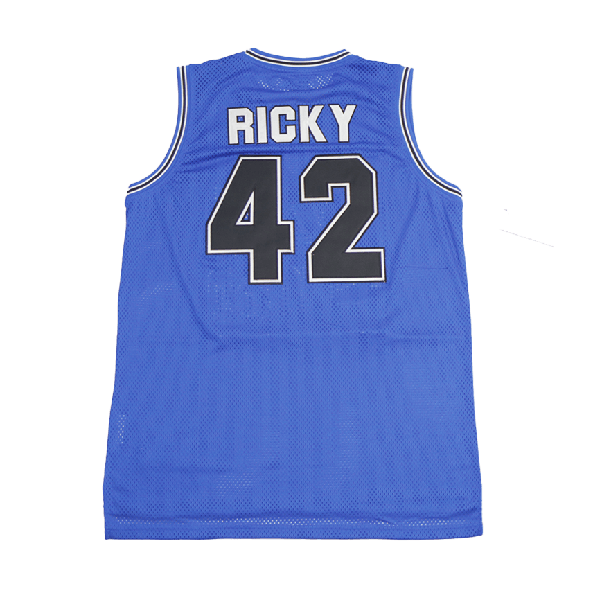 Ricky Boyz In The Hood Blue Basketball Jersey - Allstarelite.com