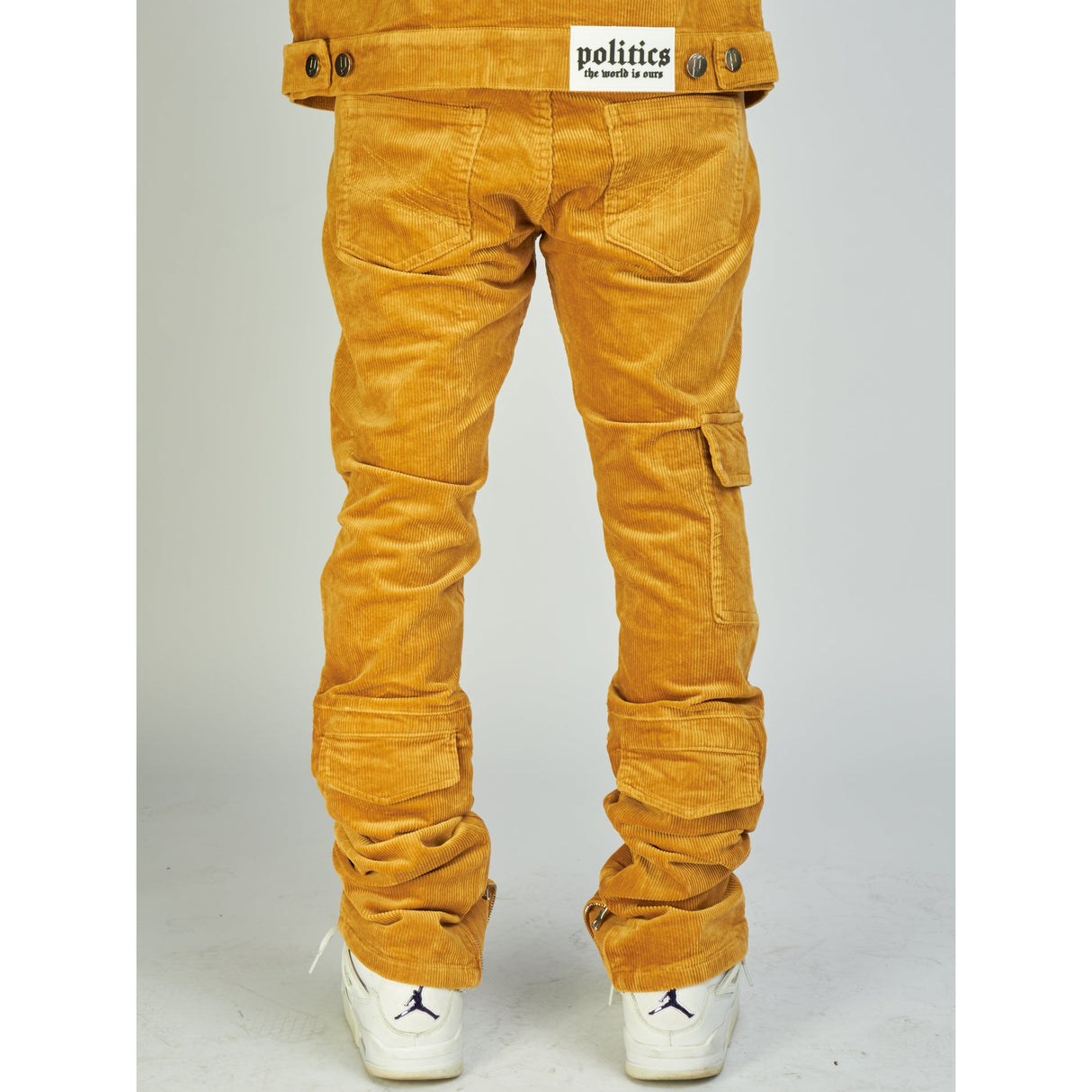 Politics Jeans - Murphy Corduroy Cargo - Khaki - 516