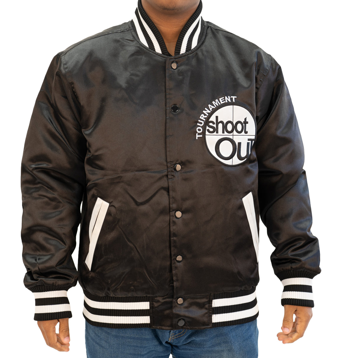 SHOOT OUT 2 PAC SATIN JACKET