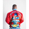 OPTIMUS PRIME TRANSFORMERS SATIN JACKET RED
