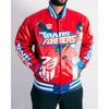 OPTIMUS PRIME TRANSFORMERS SATIN JACKET RED