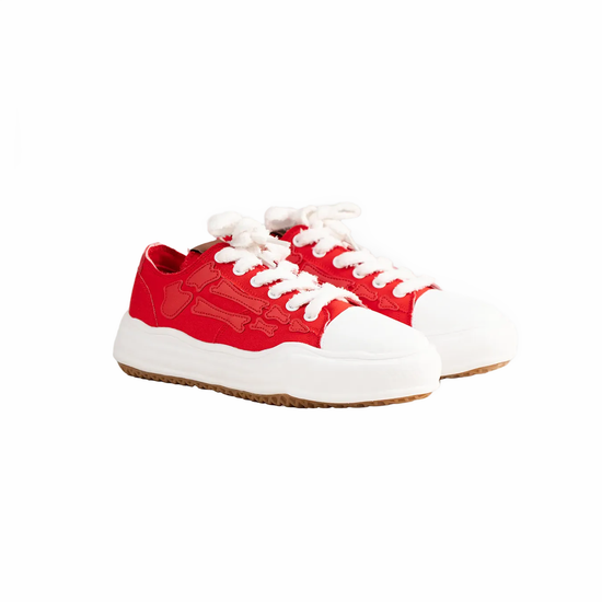 Watson Vulcan low-top sneaker in Red, red and white
