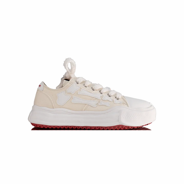 Watson Vulcan low-top sneaker in Vintage, beige, white and red – alternate view 2