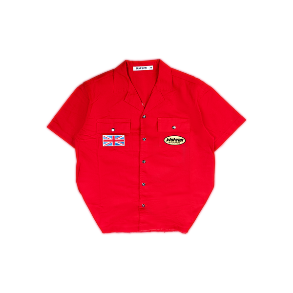 LONDON POLO CLUB WORK SHIRT (RED)