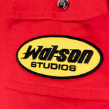 WATSON LONDON POLO CLUB WORK SHIRT (RED)