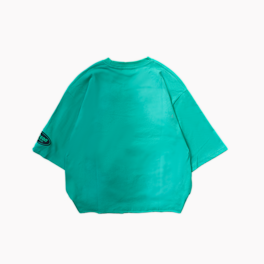 WATSON INVASION CROPPED T-SHIRT (GREEN)