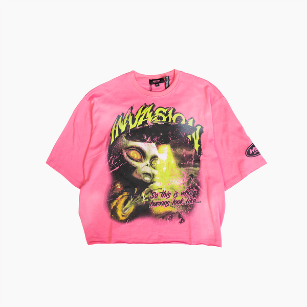 WATSON INVASION CROPPED T-SHIRT (PINK) – All Star Elite