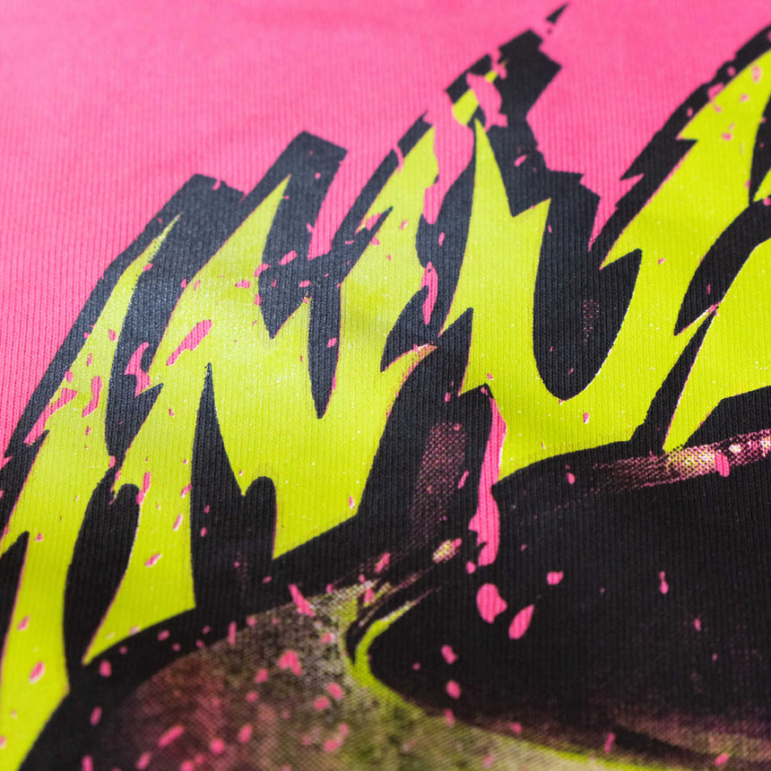 WATSON INVASION CROPPED T-SHIRT (PINK)