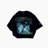 WATSON SHOCKED INTO MIND CONTROL CROPPED T-SHIRT (BLACK)