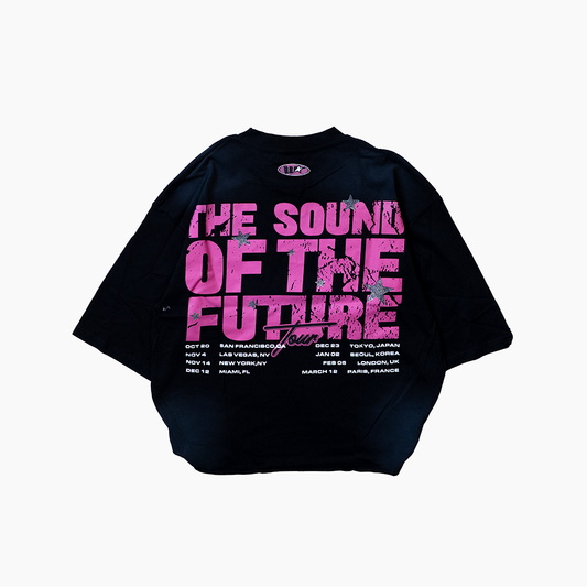 WATSON ULTRA SOUND RECORDS T-SHIRT (BLACK)