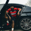 WATSON RUGBY POLO (BLACK/RED)